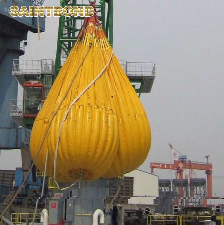 Weight Offshore Load Test Commercial Diving Lift PVC Bag Safety Equipment Water Bags for Crane Testing