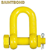 Bolt Type Chain Lifting Shackles Crane Shackles Pin