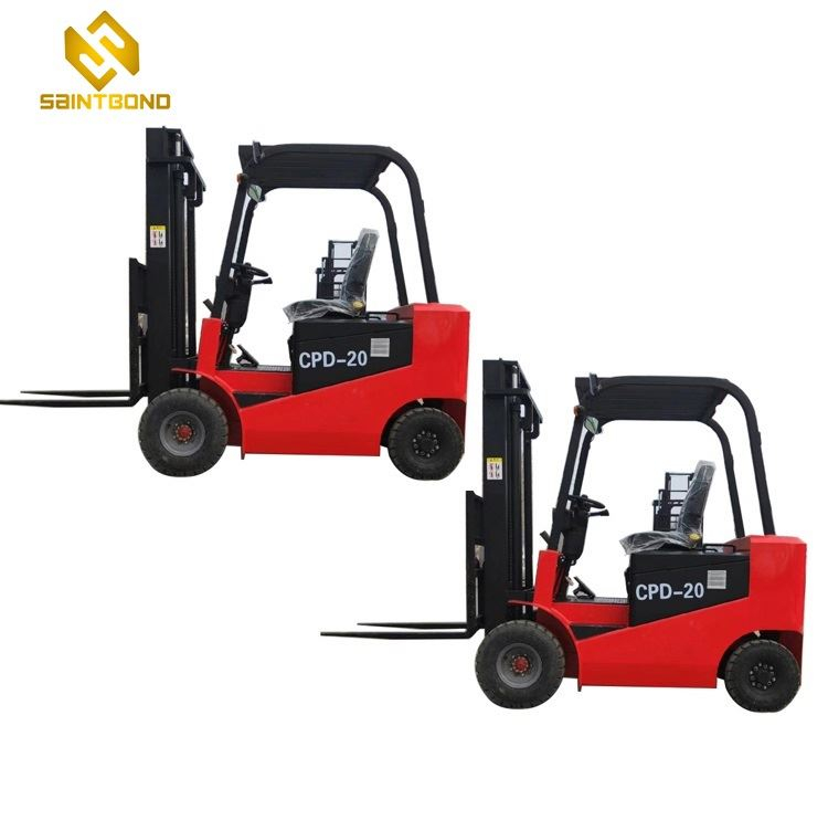 CPD Electric Forklift Full Electric Pallet With Four Big Tyres Forklift