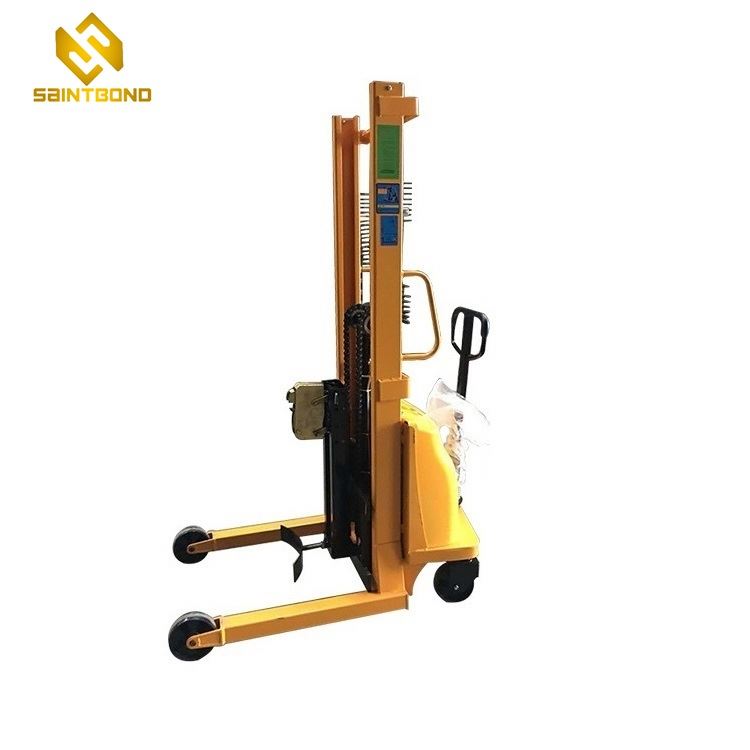 PSED01 1.5 Ton 2 Ton 4.5m 5m 5.5m 6m 7m 6.5m Wide Leg Straddle Electric Stacker With Ce