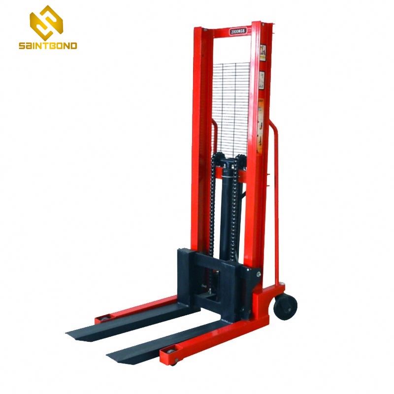 PSCTY02 Manual Handling Forklift Hottest Hand Pallet Stacker Economical Pallet Stacker Factory
