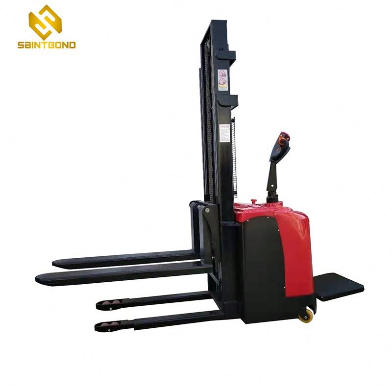 PSES11 1250kg Top Rated Manual Hand Electric Stacker Forklift