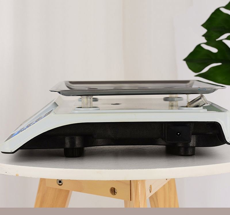 AS809 40kg Digital Price Computing Scale Led And Lcd Electronic Weighing Scale Commercial Price Scale