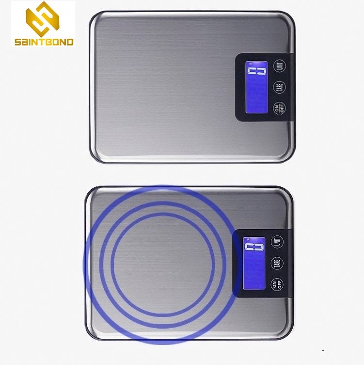 PKS003 3 In 1 Digital Precision 11lb 5kg Board Stainless Steel Weigh Food Kitchen Scale