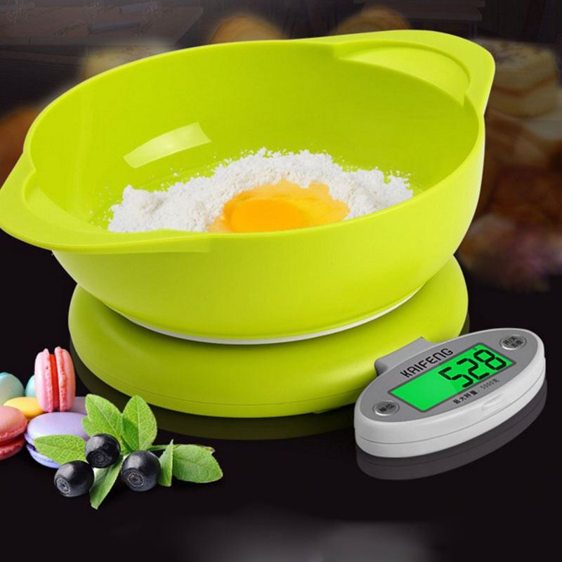 CH303 Household Multifunction Food Scale Digital Kitchen Scale Use Scale Kitchen 5kg