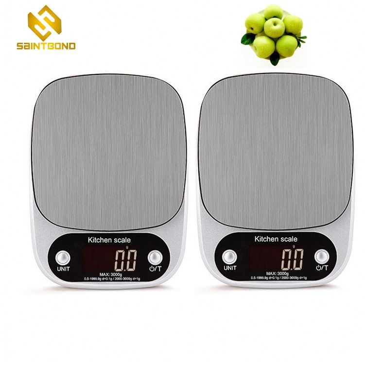 C-310 High Precision Stainless Steel Platform 5kg Digital Kitchen Weight Food Scale