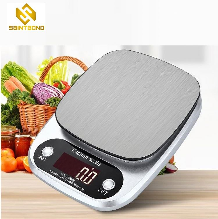 C-310 Electronic 5kg Abs Kitchen Scale 0.1g Stainless Steel Food Weighing Scale