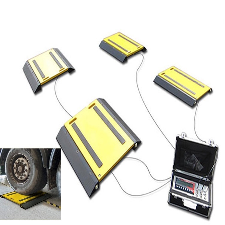 Hot Selling Aluminum-alloy Vehicle Weigh Pad ,40T 50T 60T Portable Vehicle Weighing Scales