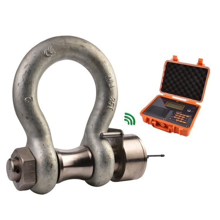 Straightpoint Clevis Cells Radio Telemetry Lifting Shackles Wireless Pin Anchor Shackle Load Cell