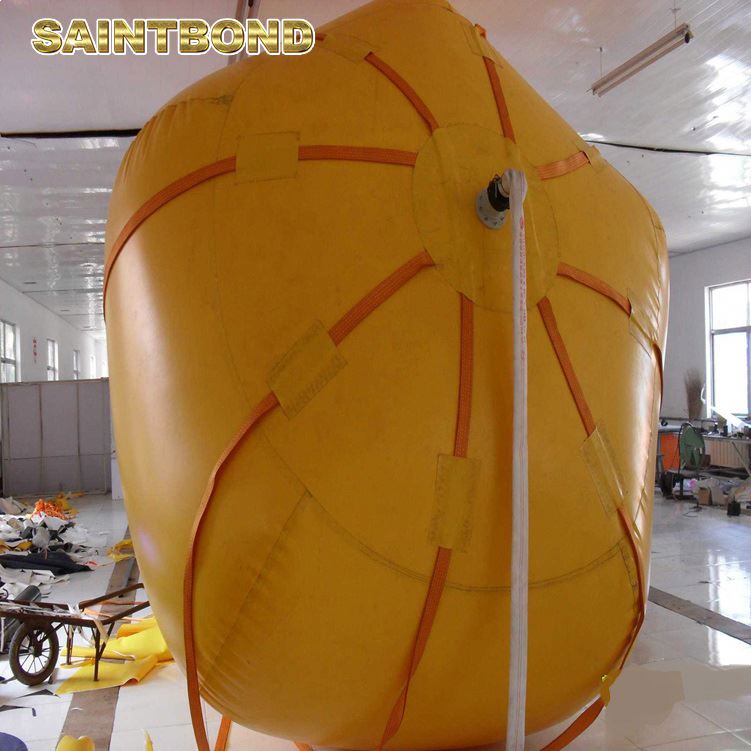 Davit 50mt weight with load cell rescue boat test bag plastic water proof bags