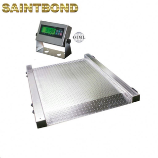 Industry Electronic Floor Balance 3000kg Waterproof 300kg Electronic Platform Scale for Weighing