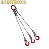 Lifting Sling with Two-Leg Bridles 4 Leg Bridle Adjustable Wire Rope Slings