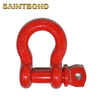 Galvanized Screw Pin Anchor Shackles Screw Pin Type Shackle Dimensions