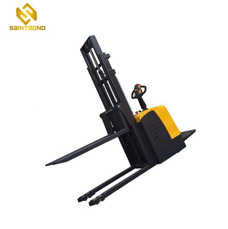 PSES01 Semi Electric Pallet Stacker 1500kg Lifting Height From 1.6m To 4.5m