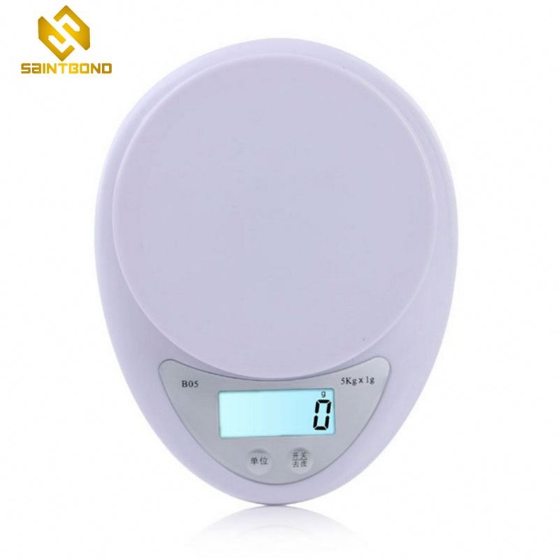 B05 Wholesale Mechanical Kitchen Plastic With Bowl Food Digital Scale, 5kg Scale Food Scale Digital/