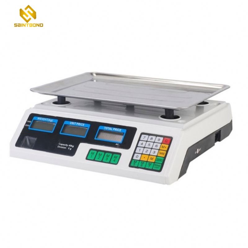 ACS208 30kg Electronics Digital Price Computing Weighing Scale With 1g Pricesion And Counting Feature