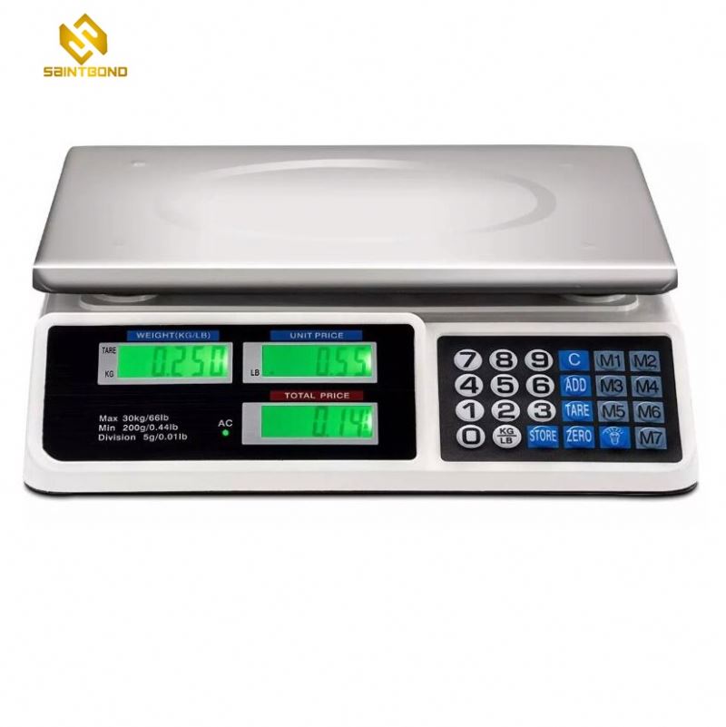 AS809 30 Kg Digital Weighing Scale Counting Scale Price Computing Scale For Supermarket