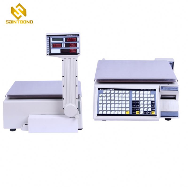 M-F New Arrival 1/3000 Accuracy 30kg Tma Series Electronic Supermarket Barcode Label Printing Scales Cash Register Scale
