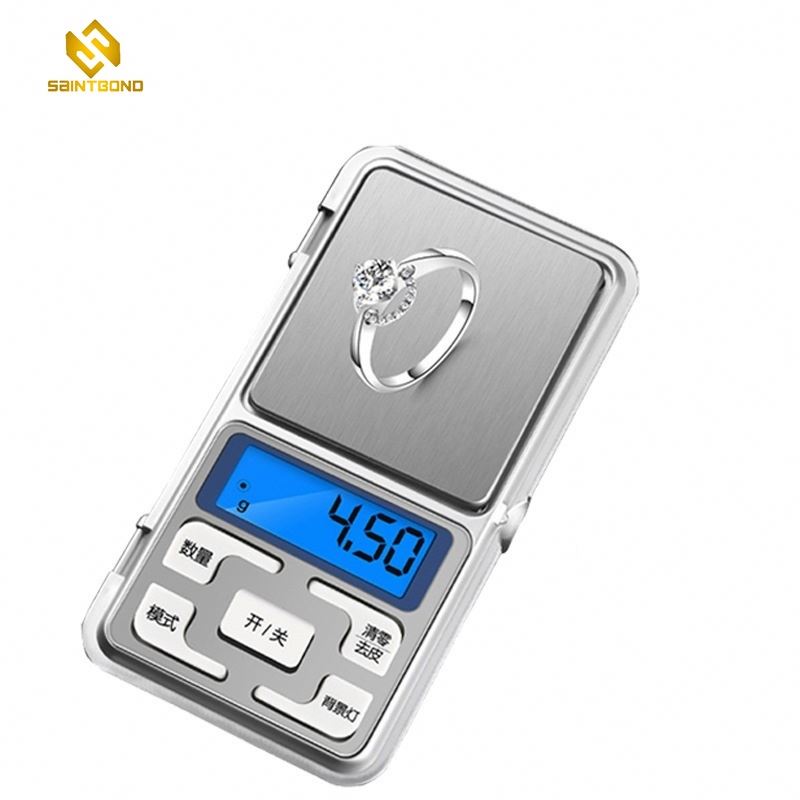 HC-1000B 500g /0.1g High Accuracy Pocket Scale, Mini Portable Digital Electronic Jewelry Scale Weigh Balance