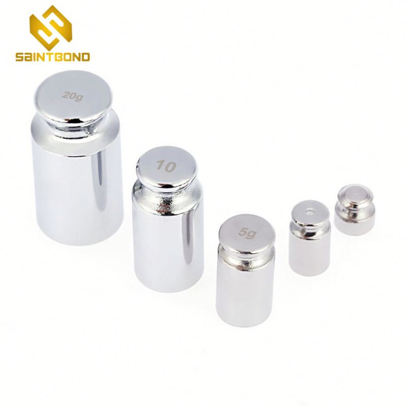 TWS01 High Quality 2KG Gram Scale Steel Chrome Plating Calibration Weights Set