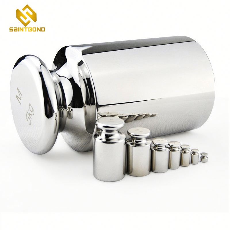 TWS01 OIML Chrome Steel Weights, 20kg Test Weight, M1 Class Scale Calibration Weights