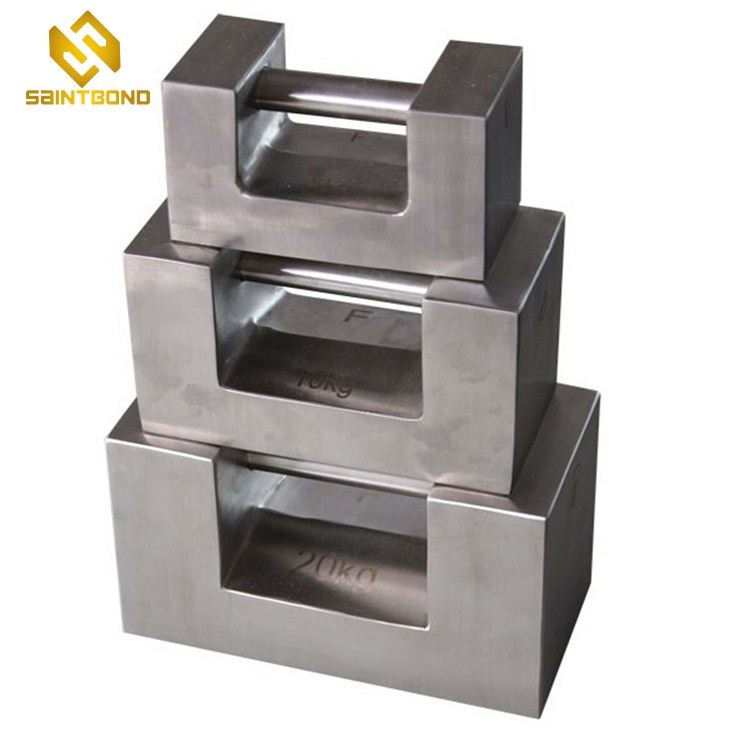 TWS04 5kg 10kg 20kg Stainless Steel Rectangular Calibrated Weight
