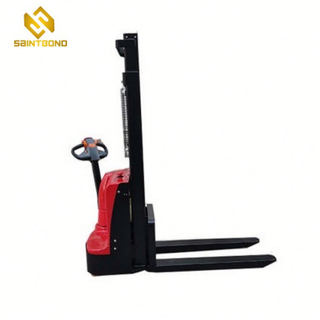 PSES11 1.5 Tons 3.5 M 1500kg 3000bls 3500mm Lifting Height Battery Powered Pallet Truck Electric Stacker Forklift