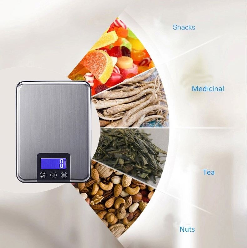 PKS003 Excellent Quality Cooking Electronic Household Digital Infant Balance Fruit Vegetable 5kg Machine Food Kitchen Scale
