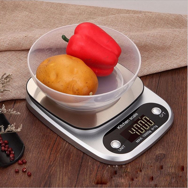 C-310 Cheaper Mechanical Abs Plastic Food Kitchen Scale With The Bowl