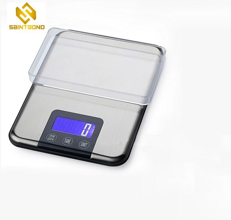 PKS003 Amazon Hot Selling Kitchen Household Glass Food Scale Digital Kitchen Food Cook Scale 5kg 7kg