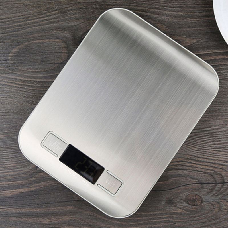 PKS001 Best Selling Electronic Digital Kitchen Scale, Silvery Platform Lcd Display Weight Food