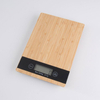 PKS005 Professional Bamboo Platform Slim Color Digital Electronic Kitchen 5kg 1g Mini Scale