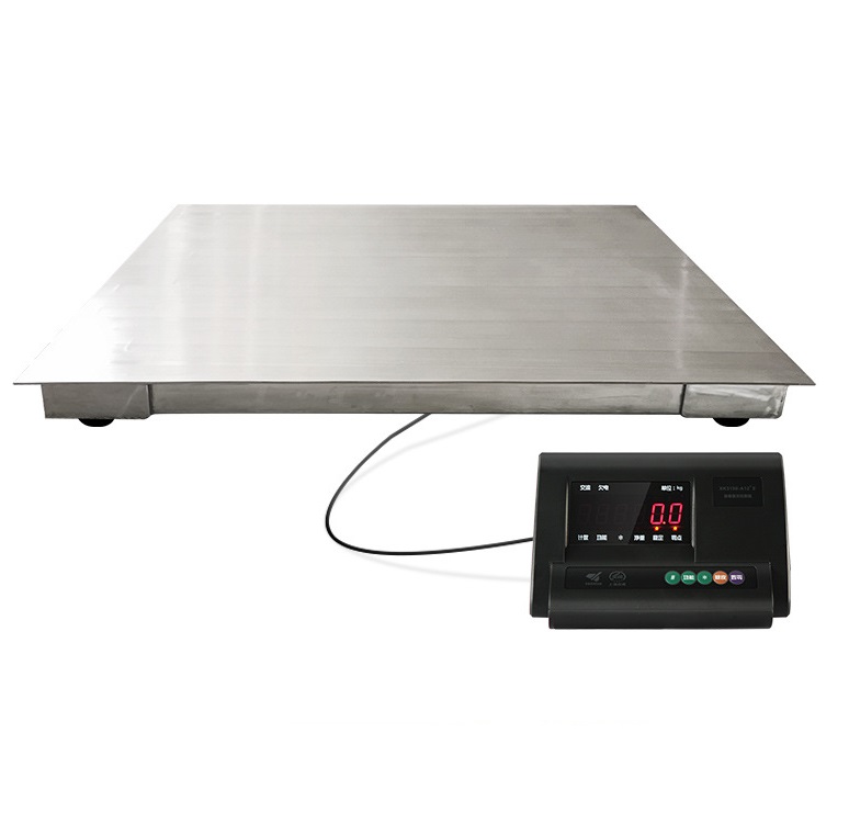 Weighing Floor Scale Stainless Steel Industrial Portable Floor Scales