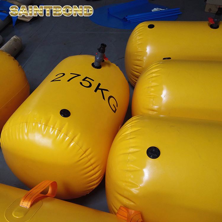 Load Weight Test Pipe Buoyancy Bags Free Fall Lifeboat Water Bag for Sale