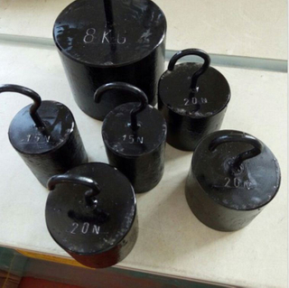 20kg Certified Calibration Class M1 Testing Test Weights for Scale Weight Plate Cast Iron