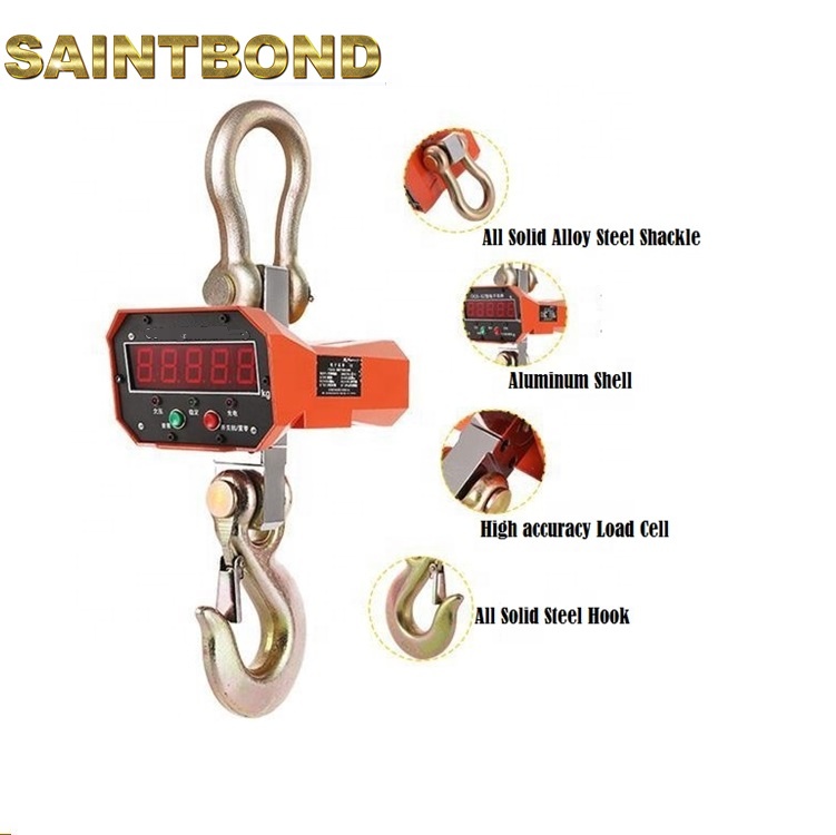 Electronic Products Machinery 20 Ton Crane Hanging Scales