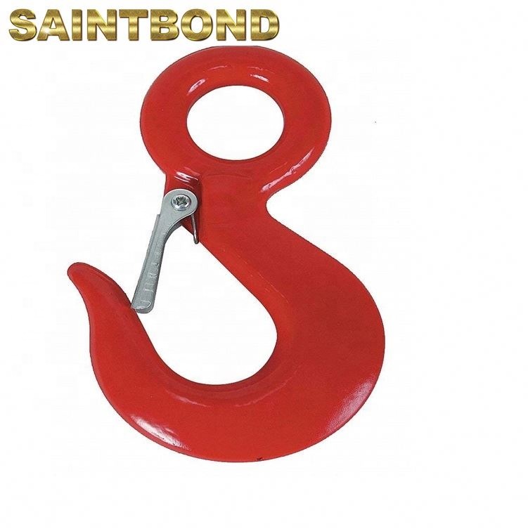 Eye Sling Safety Latch On Overhead Crane Hook Drawing Crane Parts