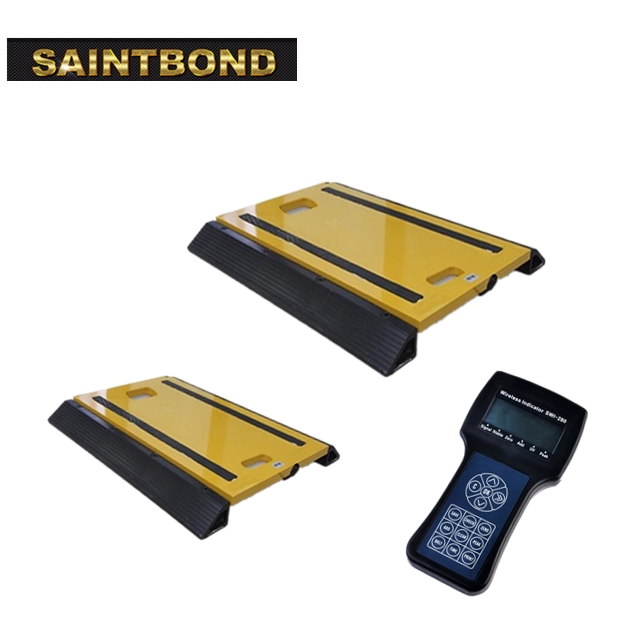 Wireless Portable Vehicle Scales Axle Weighing Scales15Ton 450X700X58MM for Vehicles