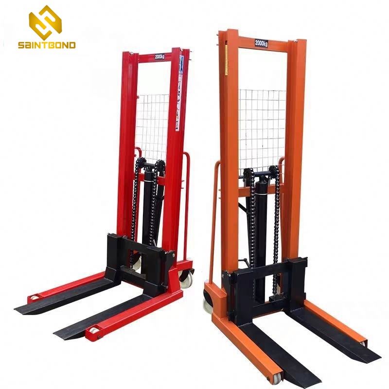 PSCTY02 Factory Pallet Stacker Machine Nylon Or Pu Wheel