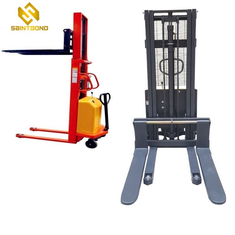 PSES01 Used Semi Electric Pallet Stacker For Export In Good Quality