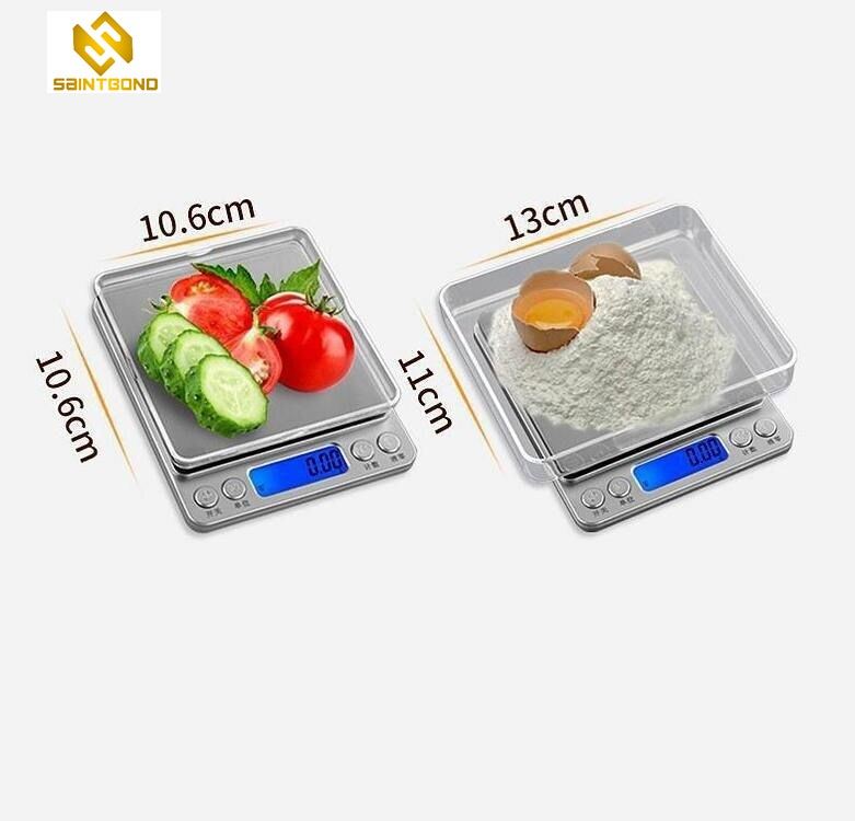 PJS-001 1000g 2000g 3000g 500g 0.1g 0.01g Digital Pocket Bowling Scales Kitchen Scale