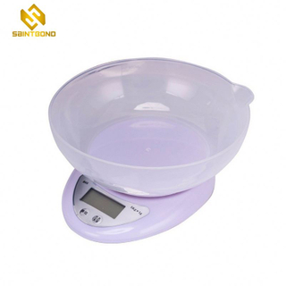 B05 Mechanical Abs Plastic Kitchen Scale With Bowl, Electronic Balance Digital Kitchen Scale