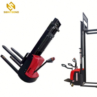 PSES11 High Quality 1000kg 1 Ton 2200BL Platform Full Electric Forklift Self Load Stacker