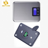 PKS003 11lb 5kg Silver Stainless Steel Compact Electronic Food Scale Kitchen Scale