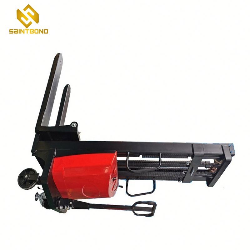 DYC 4400LB 2ton 2m 3m Self Loading Semi Electrical Pallet Stacker Electric Reach Stacker