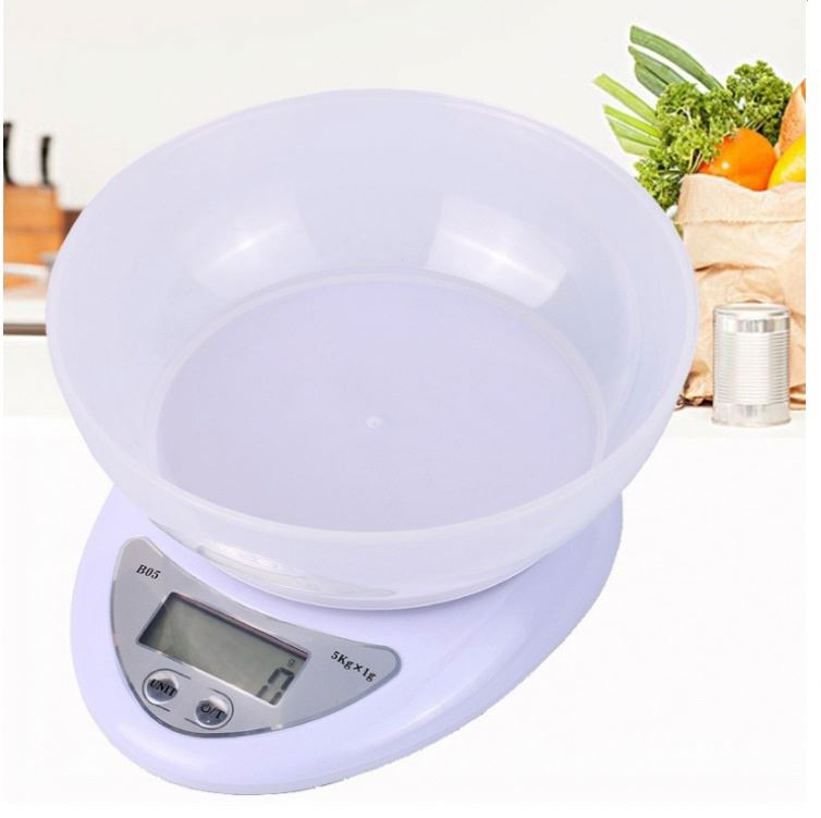 B05 New Digital Lcd Electronic Cooking Food Balance 3kg 5kg 1g Kitchen Weighing Scale