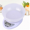 B05 0.1g Food Weight Cooking Kitchen Food Bakery Scale Household With Big Bowl