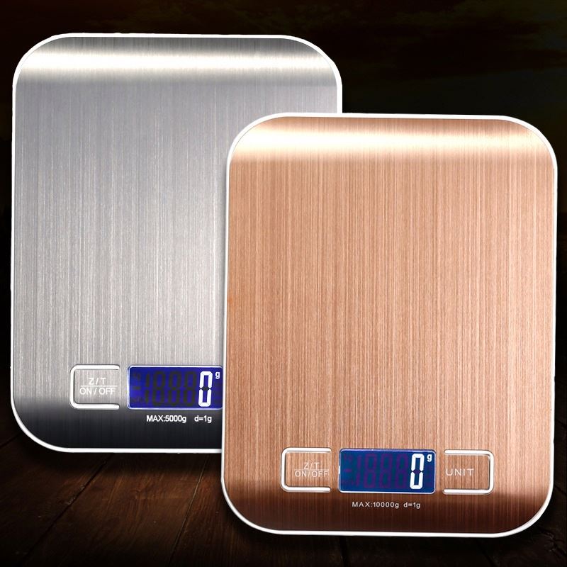 PKS001 Custom Digital Kitchen Scale Multifunction Food Scale5 Kg Stainless Steel Weighing Scale