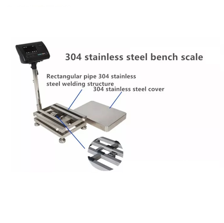 Stainless Steel Bench Scale Precision Industrial Bench Scales