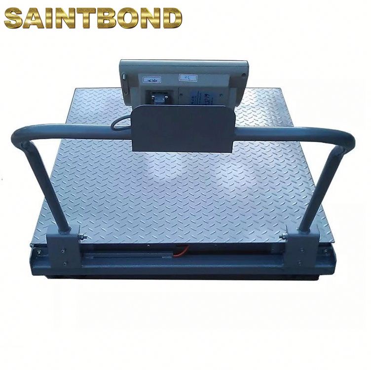 New with Ramp 5000lb Durable 5Ton Bluetooth Truck Weighing Scales Indicator for Forklift Floor Scale Platform Pallet Weigher